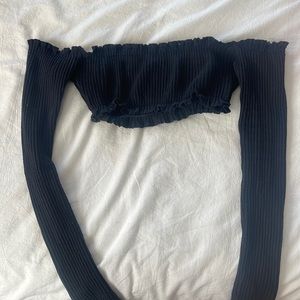 Are You Am I crop top